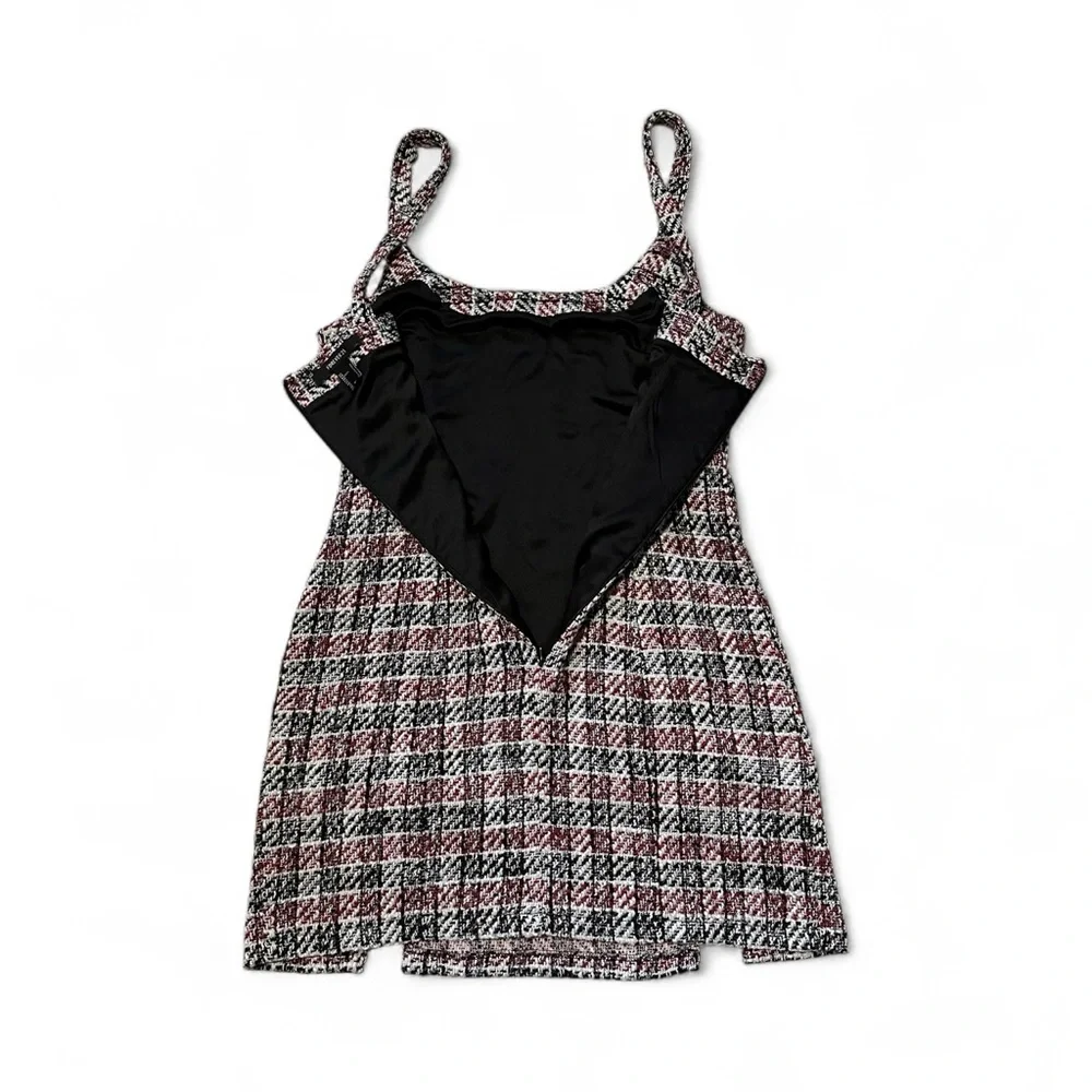 Stylish Plaid Mini Dress - Picture 10 of 10